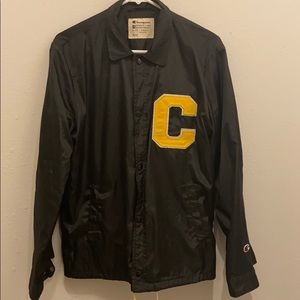 S - Champion Coaches Jacket w/C embroider